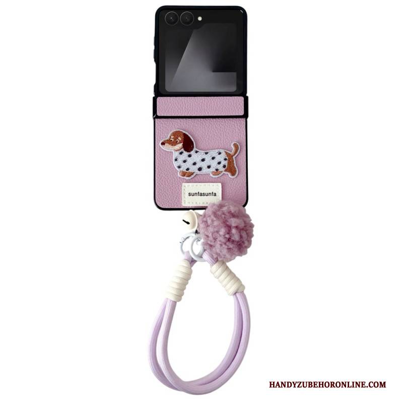 Hülle Für Samsung Galaxy Z Flip 7 Scharnierschutz Und Riemen