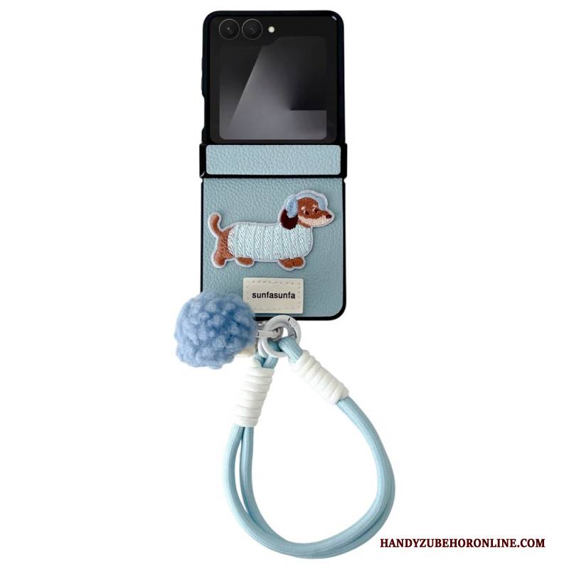 Hülle Für Samsung Galaxy Z Flip 7 Scharnierschutz Und Riemen