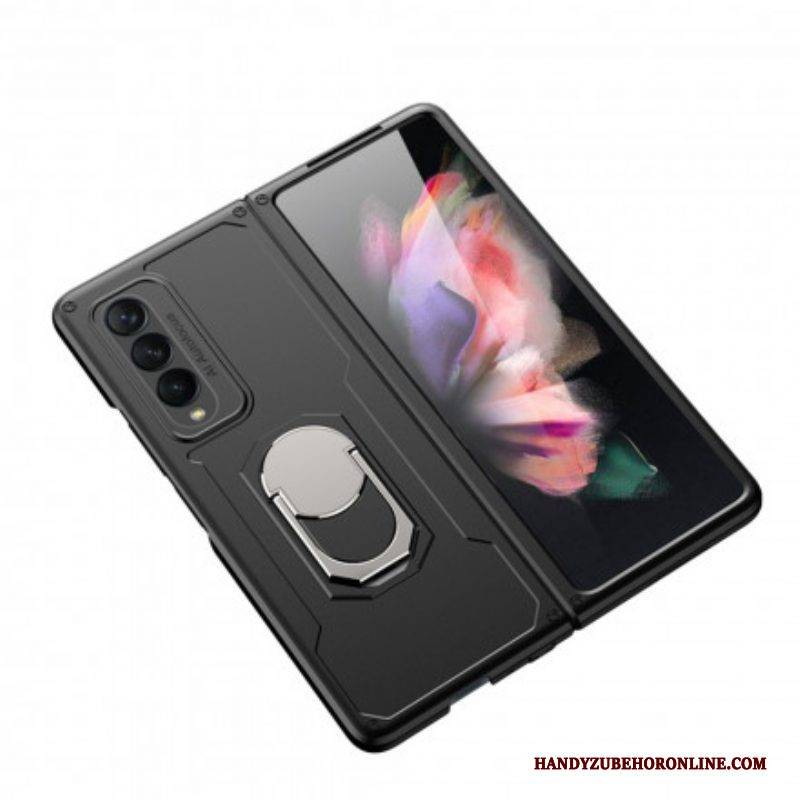 Hülle Für Samsung Galaxy Z Fold 3 5G Hybrid Mit Ringunterstützung Gkk