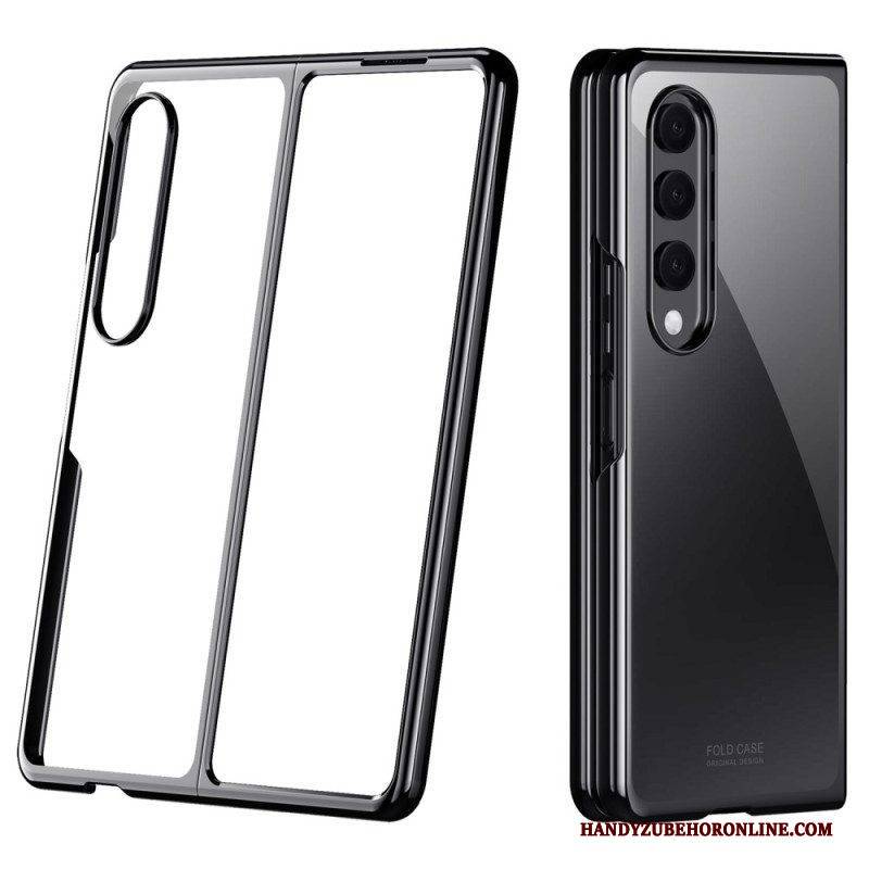 Hülle Für Samsung Galaxy Z Fold 4 Dezentes Metallic