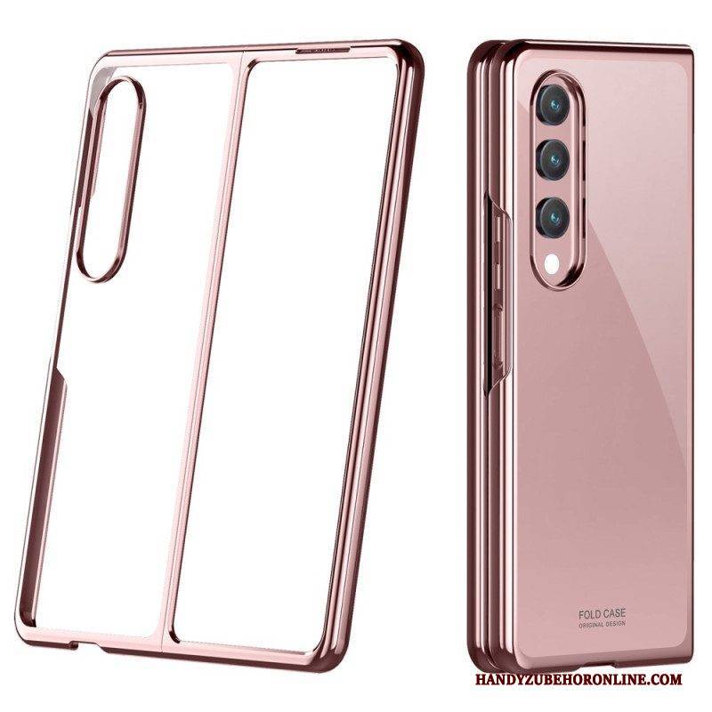 Hülle Für Samsung Galaxy Z Fold 4 Dezentes Metallic