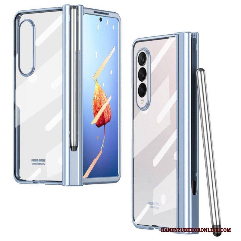 Hülle Für Samsung Galaxy Z Fold 4 Mattiertes Gehäuse Mit Stift