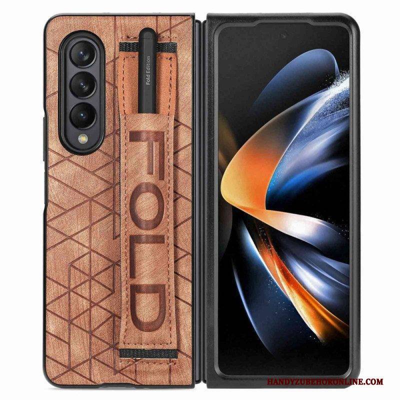Hülle Für Samsung Galaxy Z Fold 4 Suzanne Stylus-halter