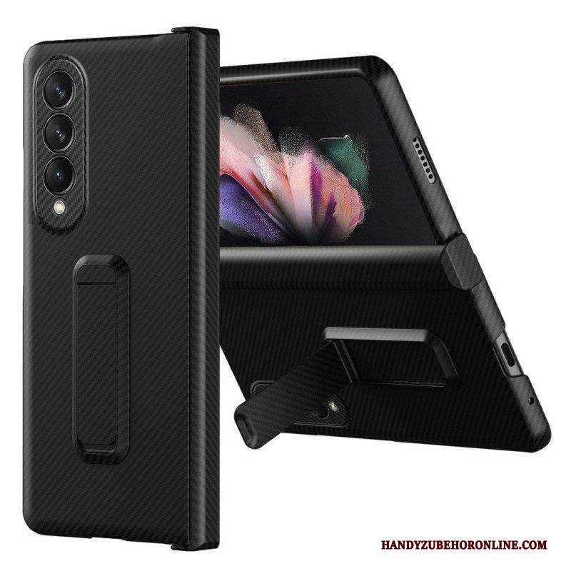 Hülle Für Samsung Galaxy Z Fold 4 Urbane Kohlefaser