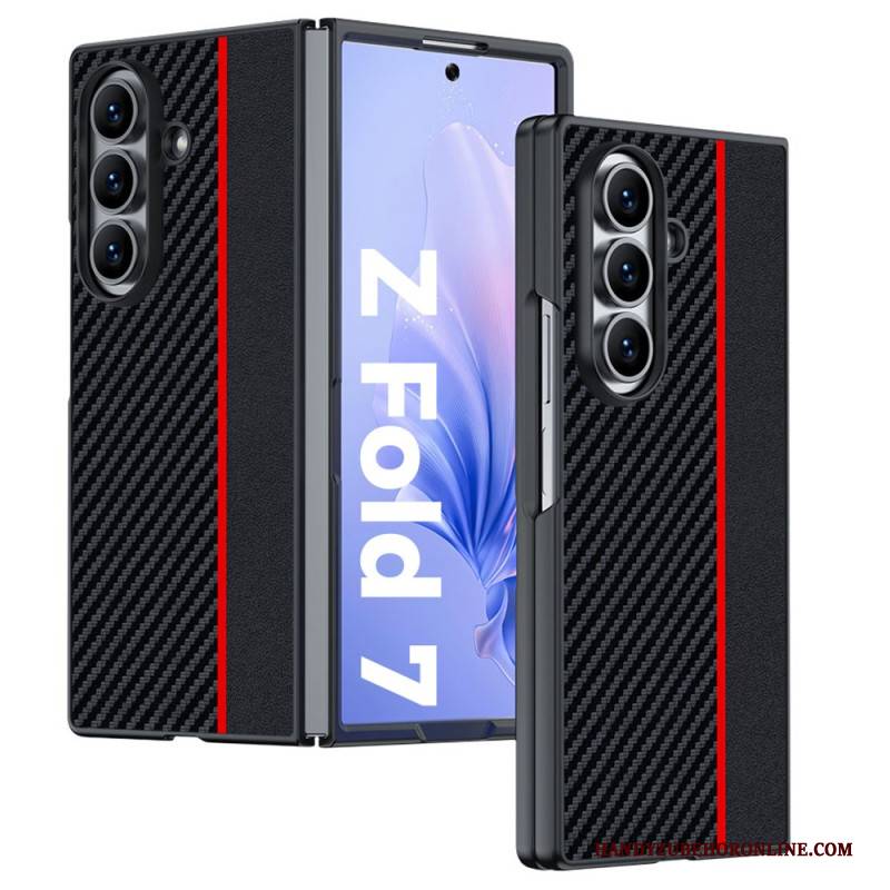 Hülle Für Samsung Galaxy Z Fold 7 Carbonfaser-version