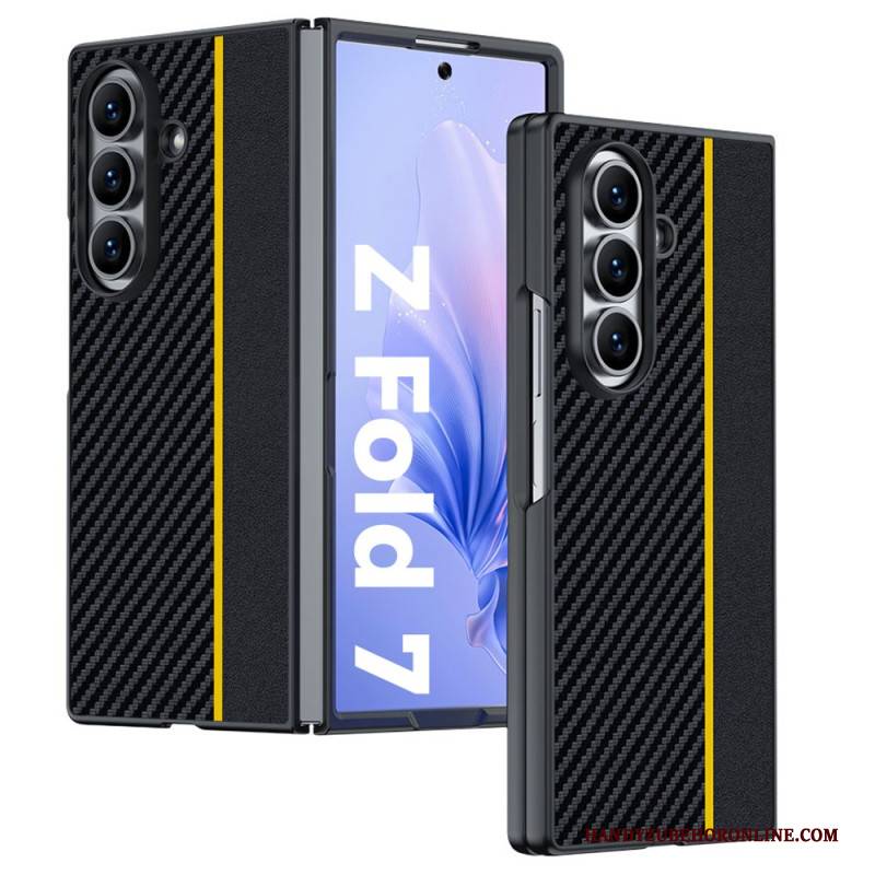 Hülle Für Samsung Galaxy Z Fold 7 Carbonfaser-version