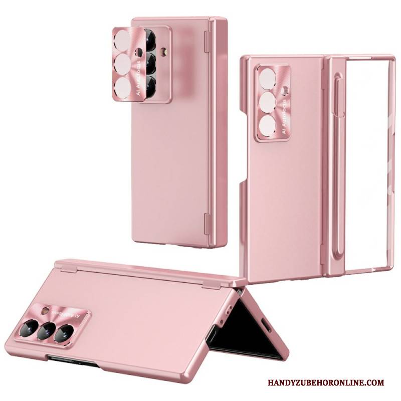 Hülle Für Samsung Galaxy Z Fold 7 Displayschutzfolie Aus Gehärtetem Glas Und Stifthalter