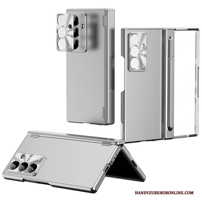 Hülle Für Samsung Galaxy Z Fold 7 Displayschutzfolie Aus Gehärtetem Glas Und Stifthalter