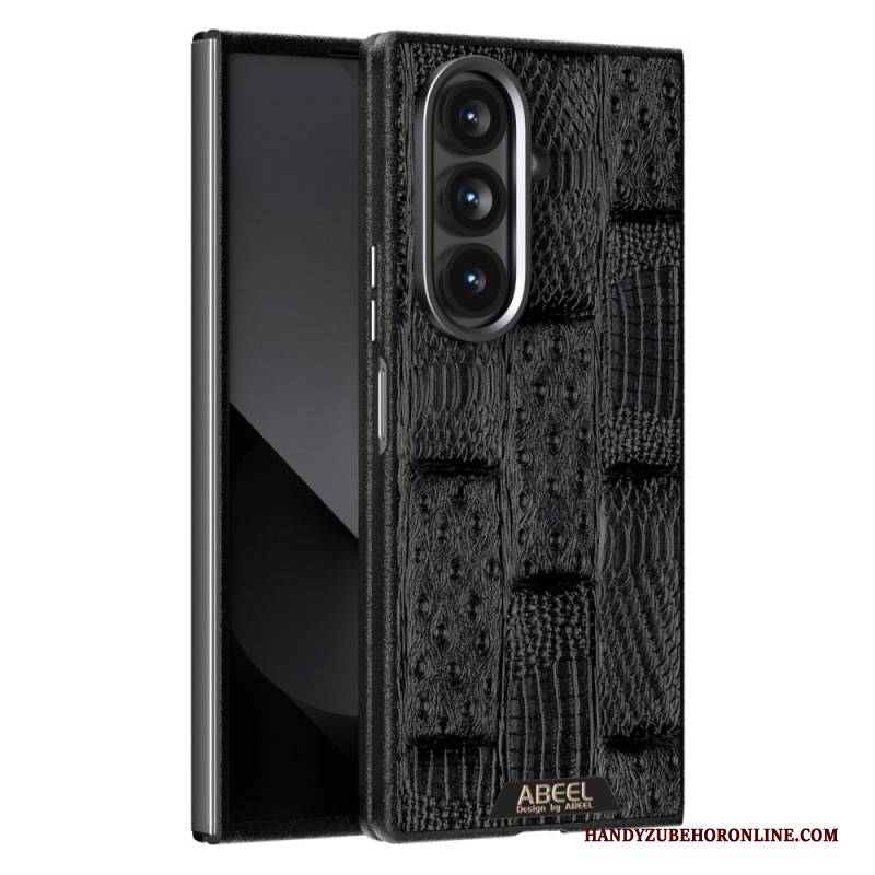 Hülle Für Samsung Galaxy Z Fold 7 Magsafe-kompatibles Geprägtes Abeel-logo