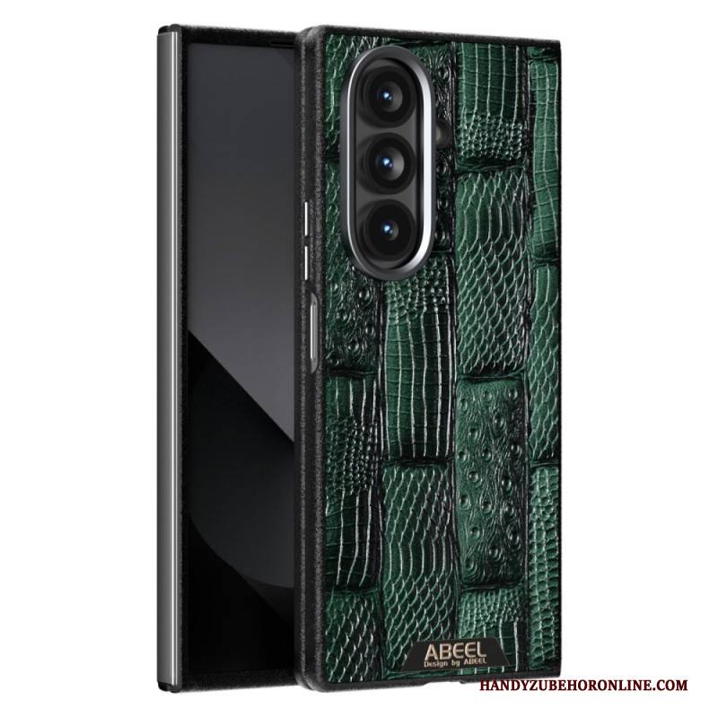 Hülle Für Samsung Galaxy Z Fold 7 Magsafe-kompatibles Geprägtes Abeel-logo