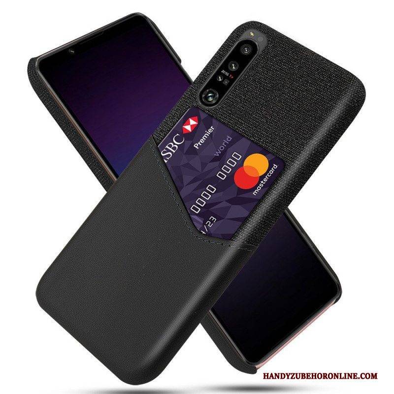 Hülle Für Sony Xperia 1 IV Kartenhalter