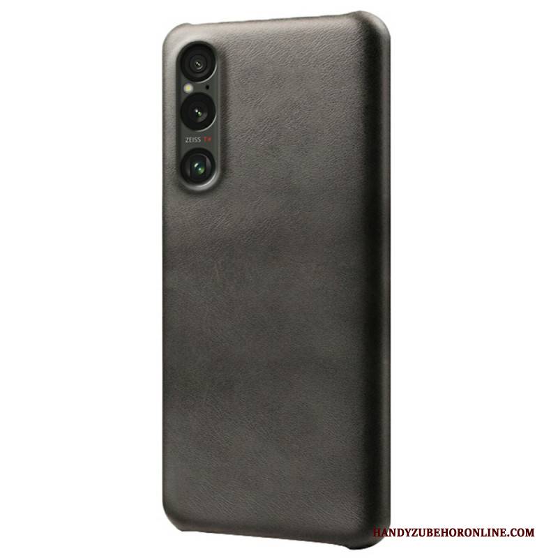 Hülle Für Sony Xperia 1 Vii Leder Effekt