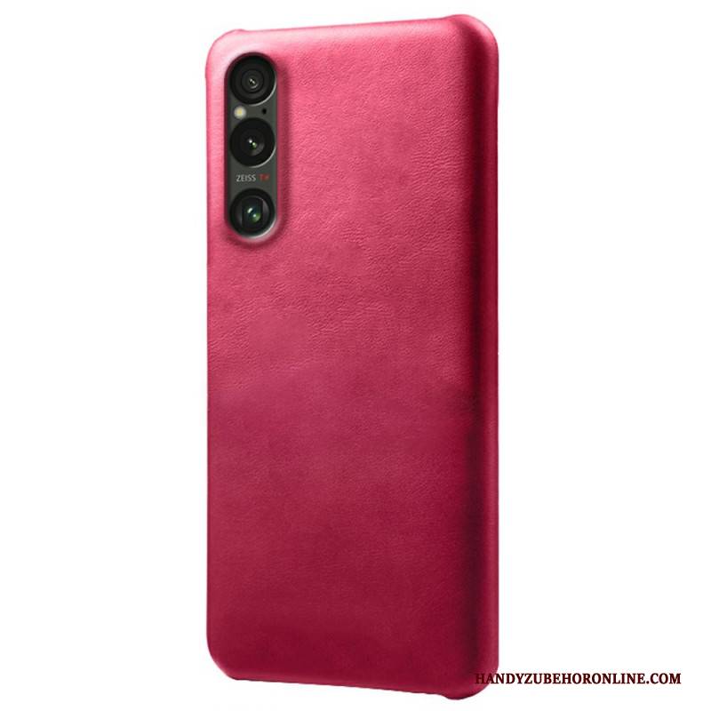 Hülle Für Sony Xperia 1 Vii Leder Effekt