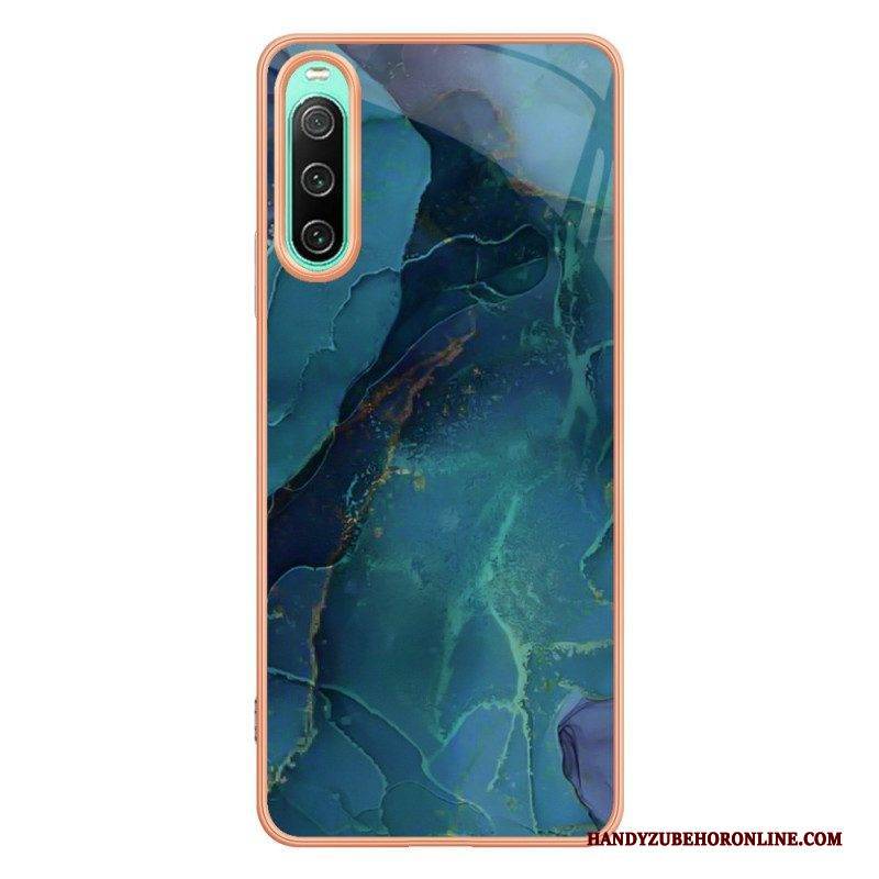 Hülle Für Sony Xperia 10 IV Marmor
