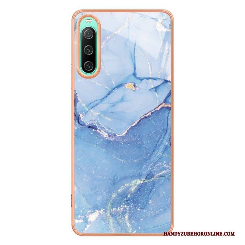 Hülle Für Sony Xperia 10 IV Marmor