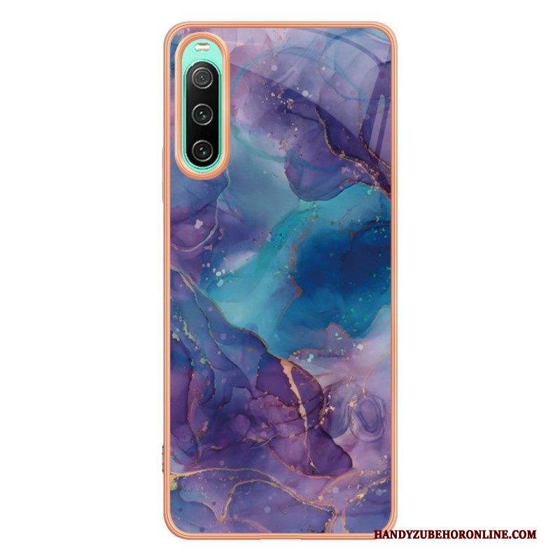 Hülle Für Sony Xperia 10 IV Marmor