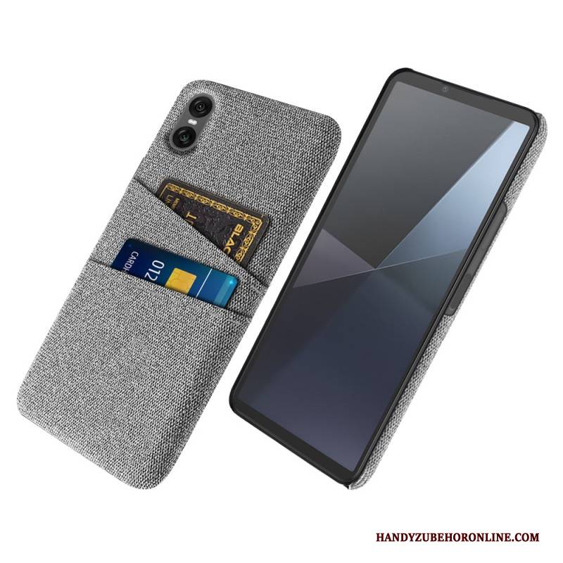 Hülle Für Sony Xperia 10 Vii Kartenetui Aus Stoff