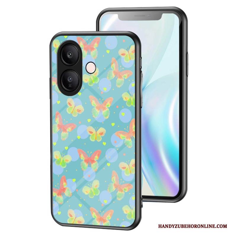Hülle Für Vivo V60 Lite Schmetterlinge Aus Gehärtetem Glas