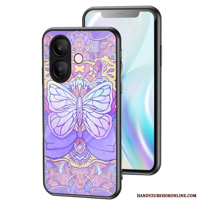 Hülle Für Vivo V60 Lite Schmetterlinge Aus Gehärtetem Glas