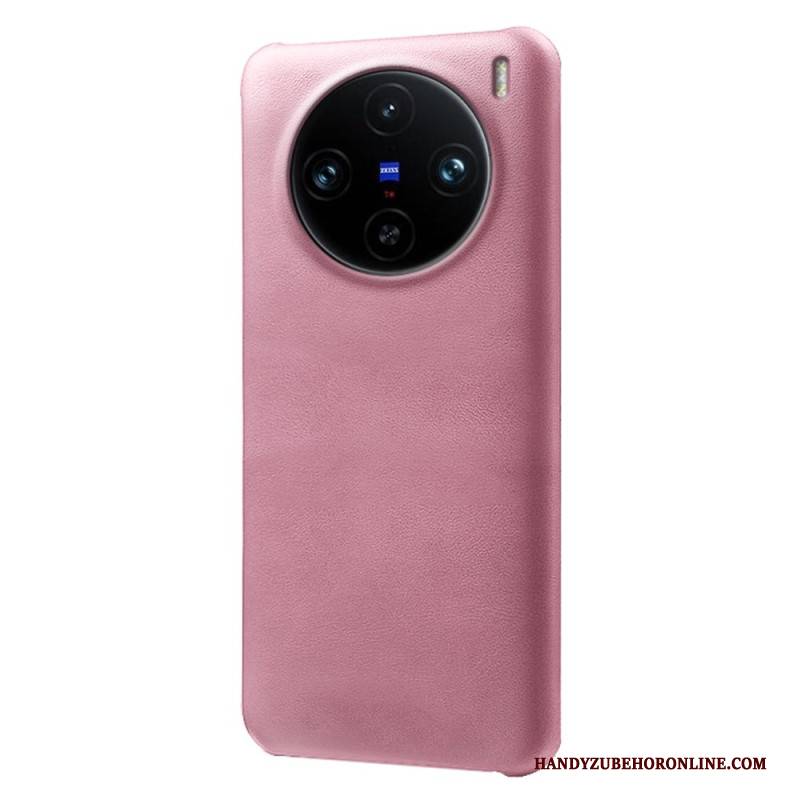 Hülle Für Vivo X100 Pro Lederoptik