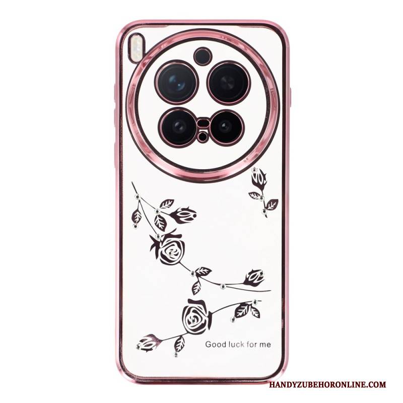 Hülle Für Vivo X300 Pro Strasssteine Und Ewige Blumen