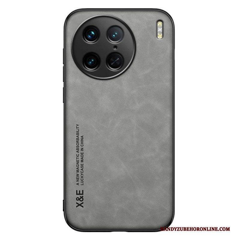 Hülle Für Vivo X90 Pro X&e-leder Mit Ledereffekt