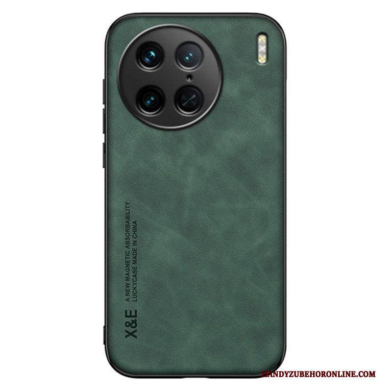 Hülle Für Vivo X90 Pro X&e-leder Mit Ledereffekt