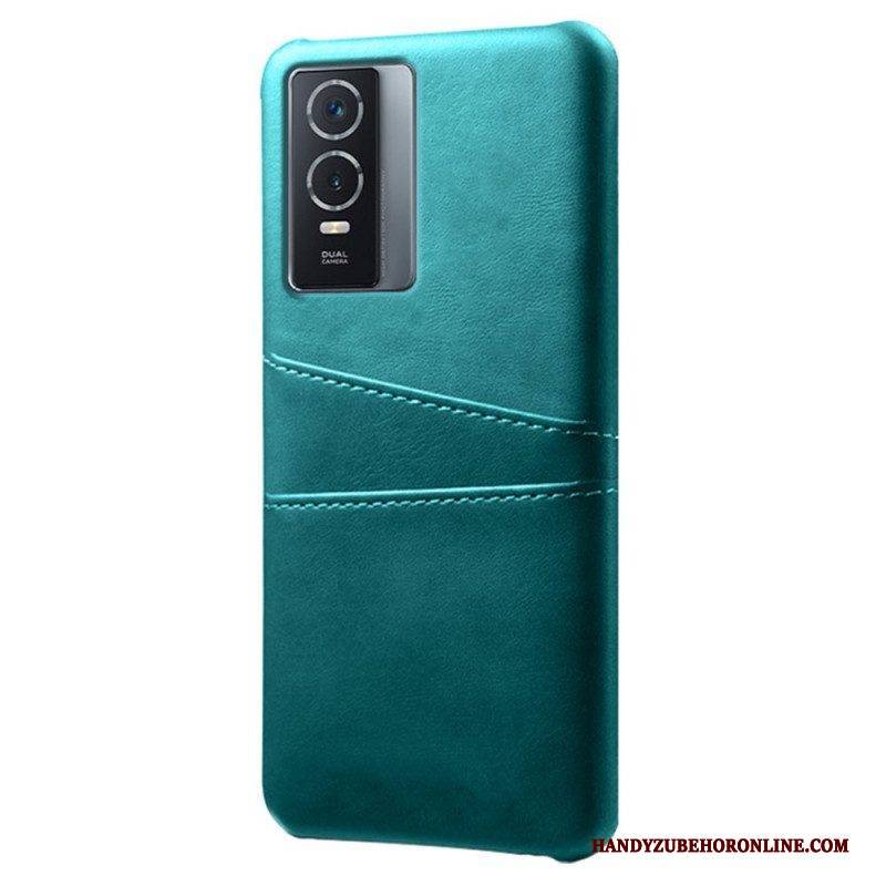 Hülle Für Vivo Y76 5G Doppelter Kartenhalter