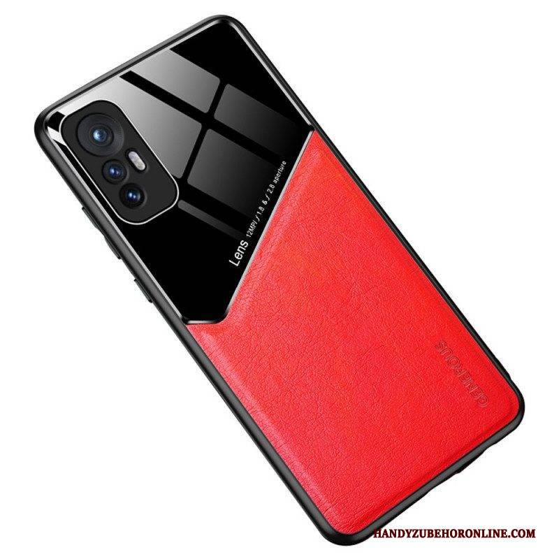 Hülle Für Xiaomi 12 / 12X Magnetischer Ledereffekt