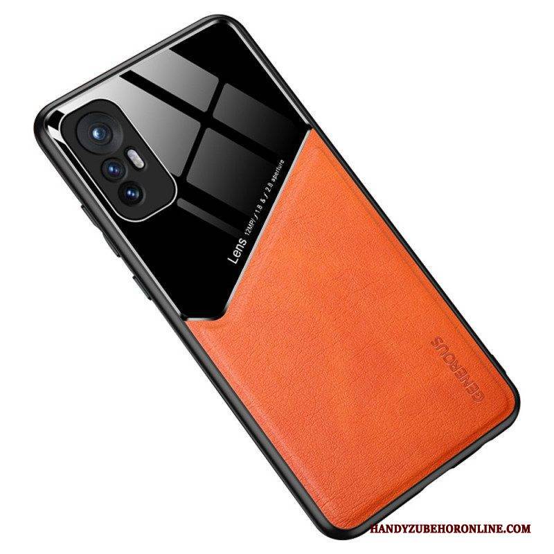 Hülle Für Xiaomi 12 / 12X Magnetischer Ledereffekt