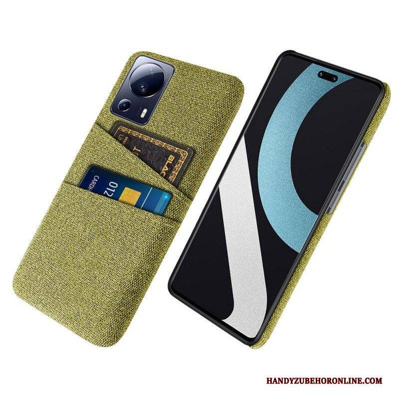 Hülle Für Xiaomi 13 Lite Tuch Mit Kartenhalter