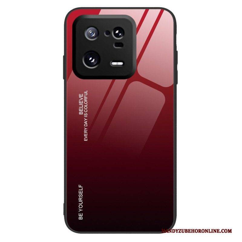 Hülle Für Xiaomi 13 Pro Gehärtetes Glas. Sei Du Selbst