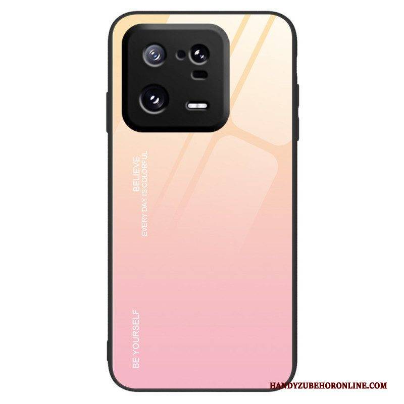 Hülle Für Xiaomi 13 Pro Gehärtetes Glas. Sei Du Selbst