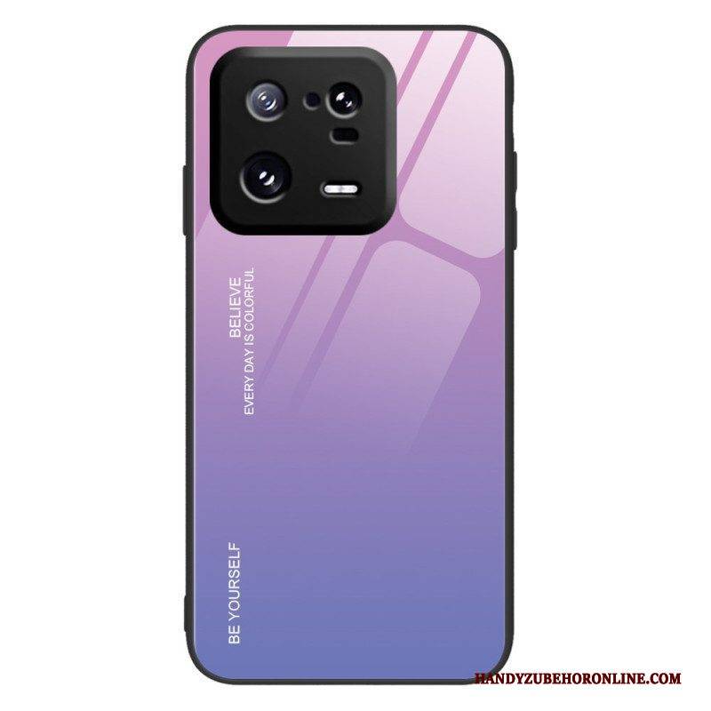 Hülle Für Xiaomi 13 Pro Gehärtetes Glas. Sei Du Selbst