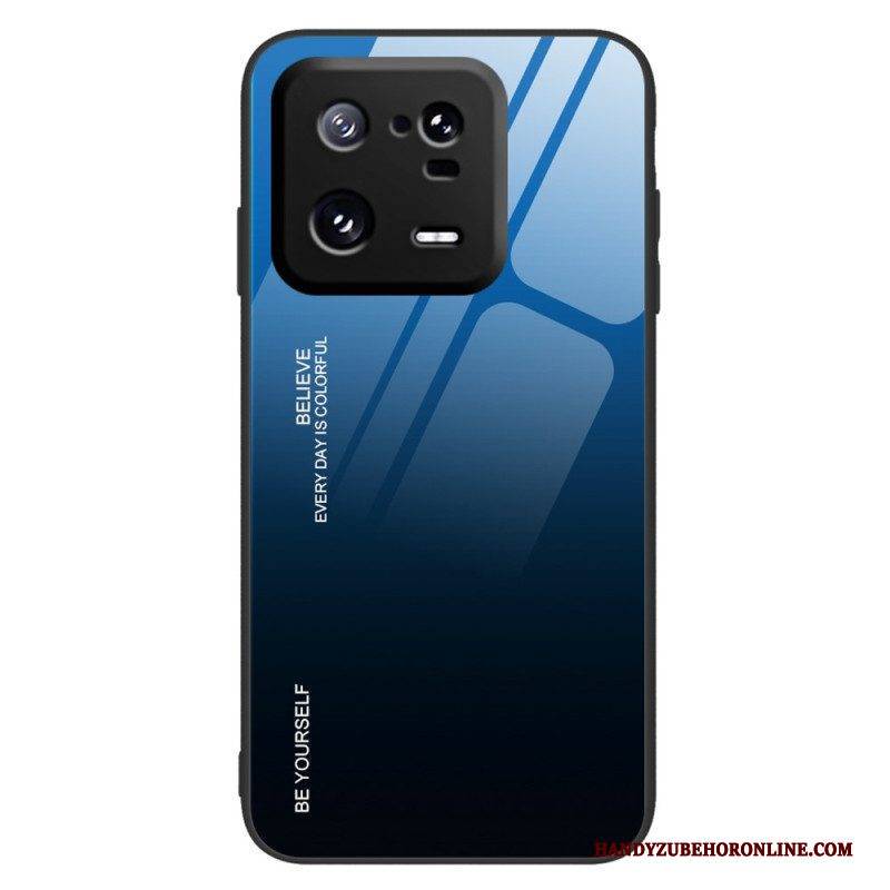 Hülle Für Xiaomi 13 Pro Gehärtetes Glas. Sei Du Selbst