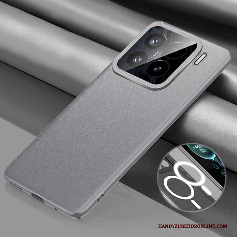 Hülle Für Xiaomi 15 Magsafe-kompatible Lederoptik