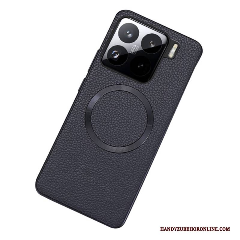 Hülle Für Xiaomi 15 Magsafe-kompatibles Kunstleder Mit Struktur