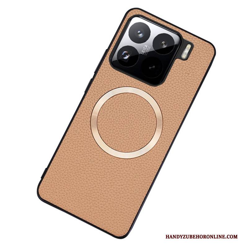 Hülle Für Xiaomi 15 Magsafe-kompatibles Kunstleder Mit Struktur