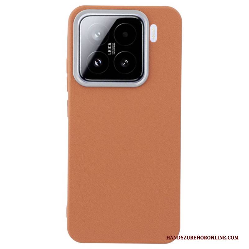 Hülle Für Xiaomi 15 Pro Kunstlederstruktur