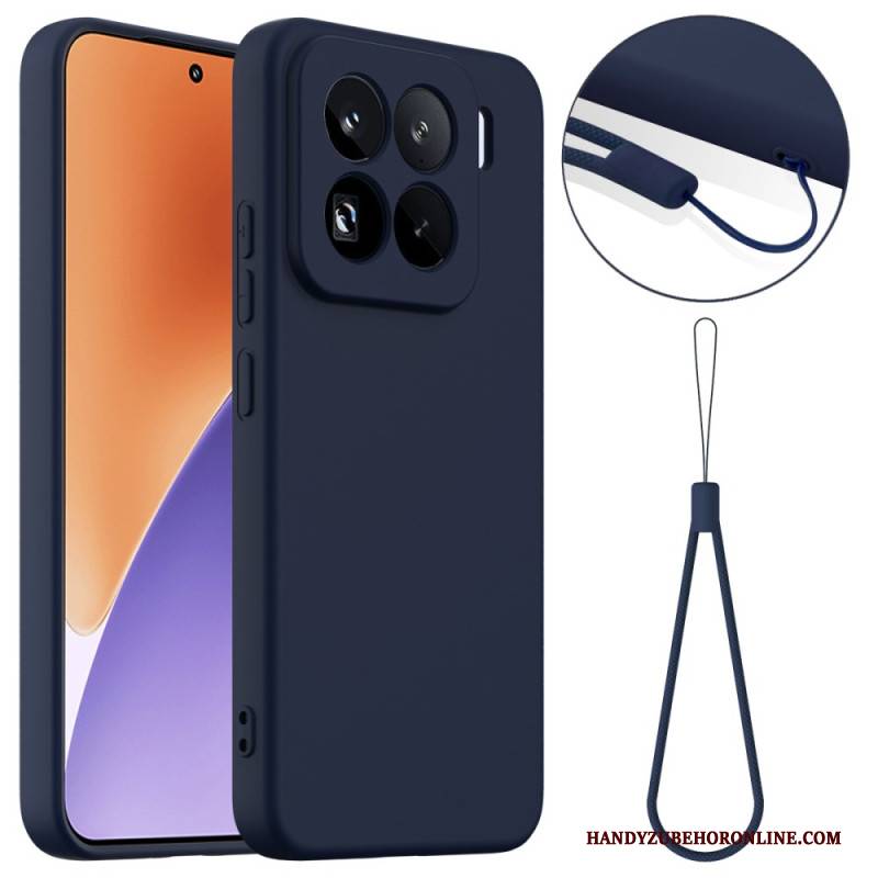 Hülle Für Xiaomi 15 Pro Magsafe-kompatibles Flüssigsilikon Mit Band