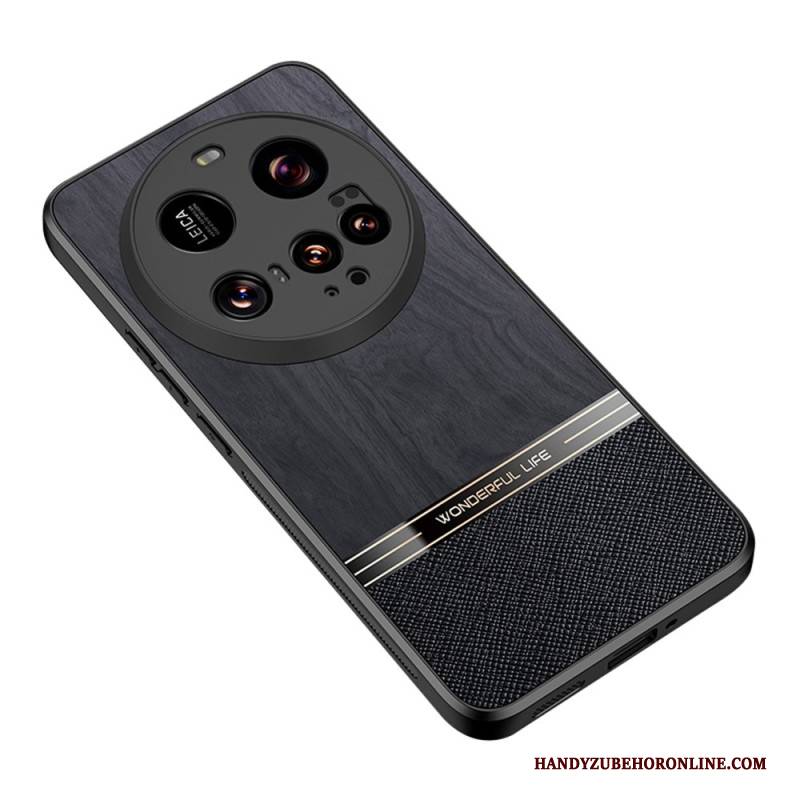 Hülle Für Xiaomi 15 Ultra Holzstruktur