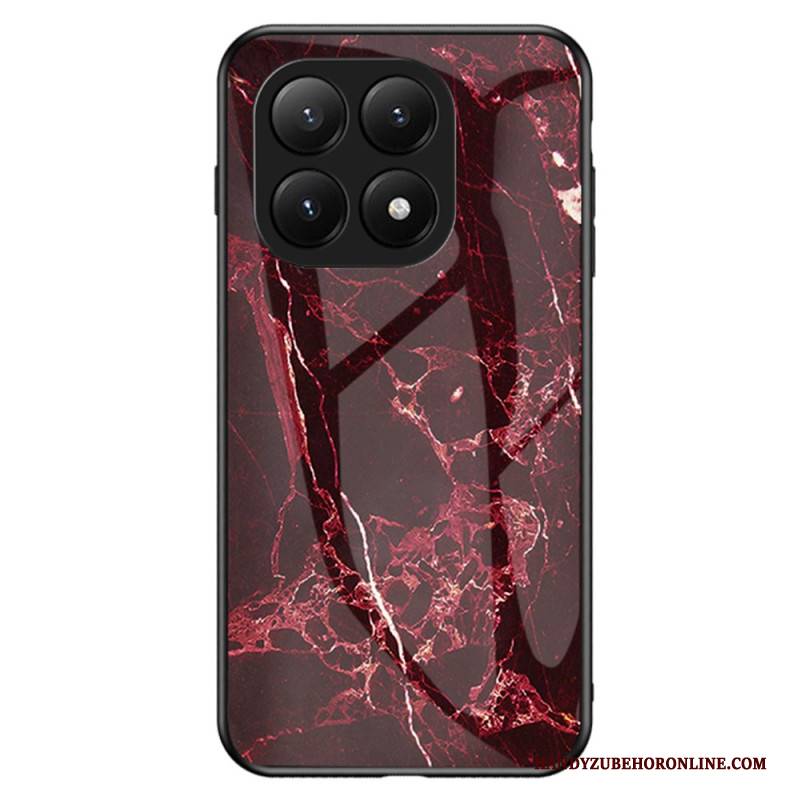 Hülle Für Xiaomi 15t Pro Gehärtetes Glas Mit Marmoroptik