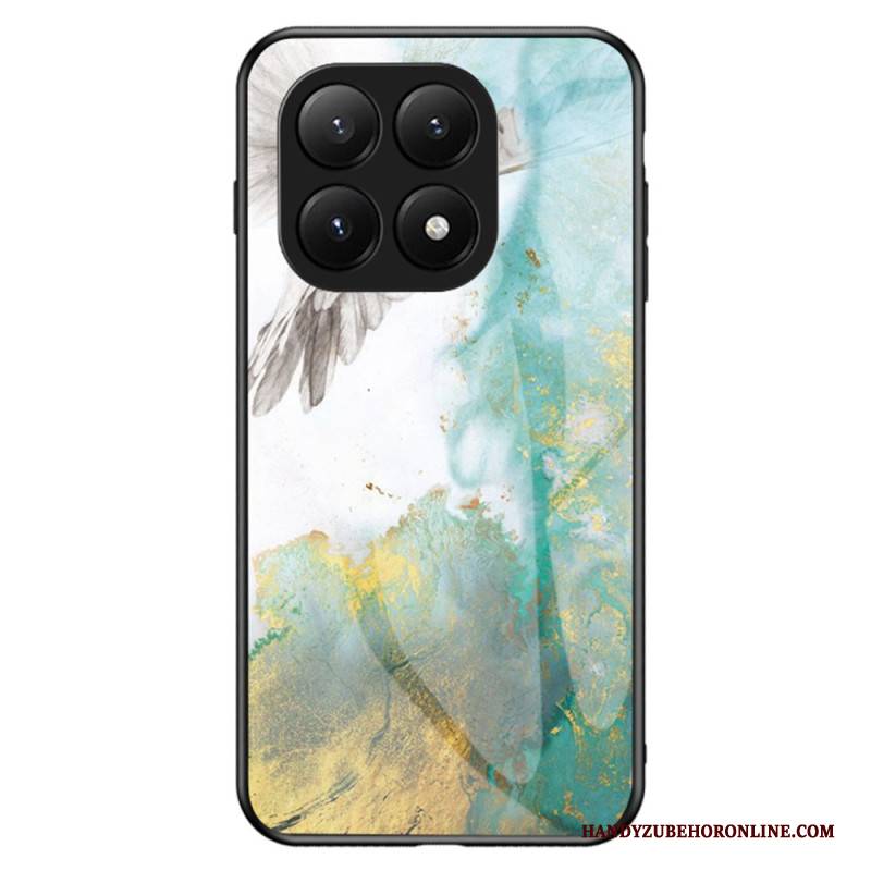 Hülle Für Xiaomi 15t Pro Gehärtetes Glas Mit Marmoroptik