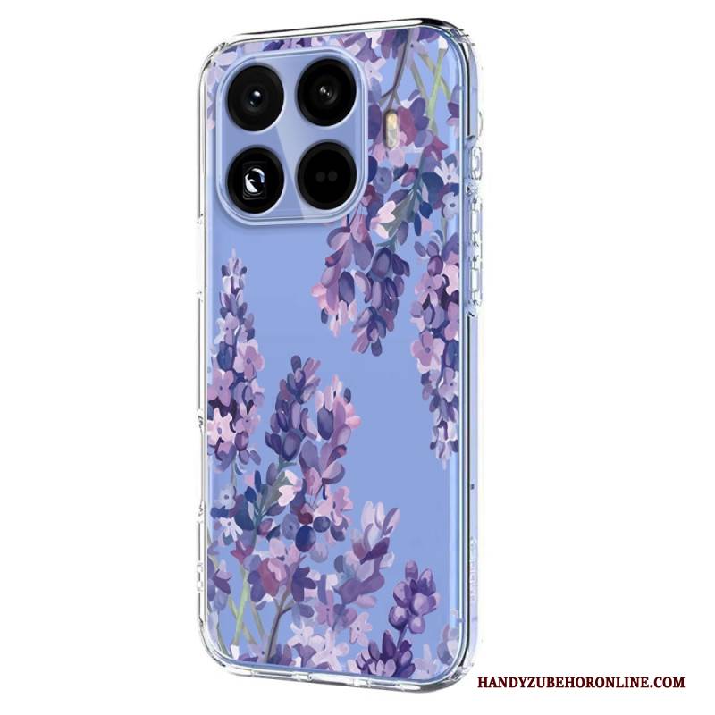 Hülle Für Xiaomi 15t Pro Transparentes Blumenmuster