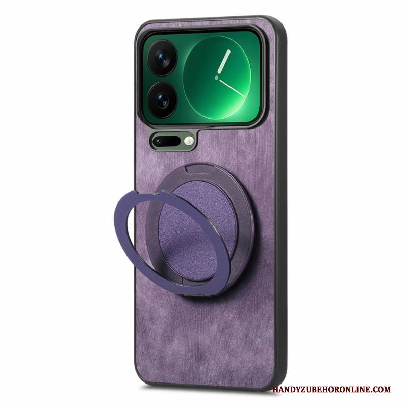 Hülle Für Xiaomi 17 Pro Drehbar Ständer Und Retro-lederoptik