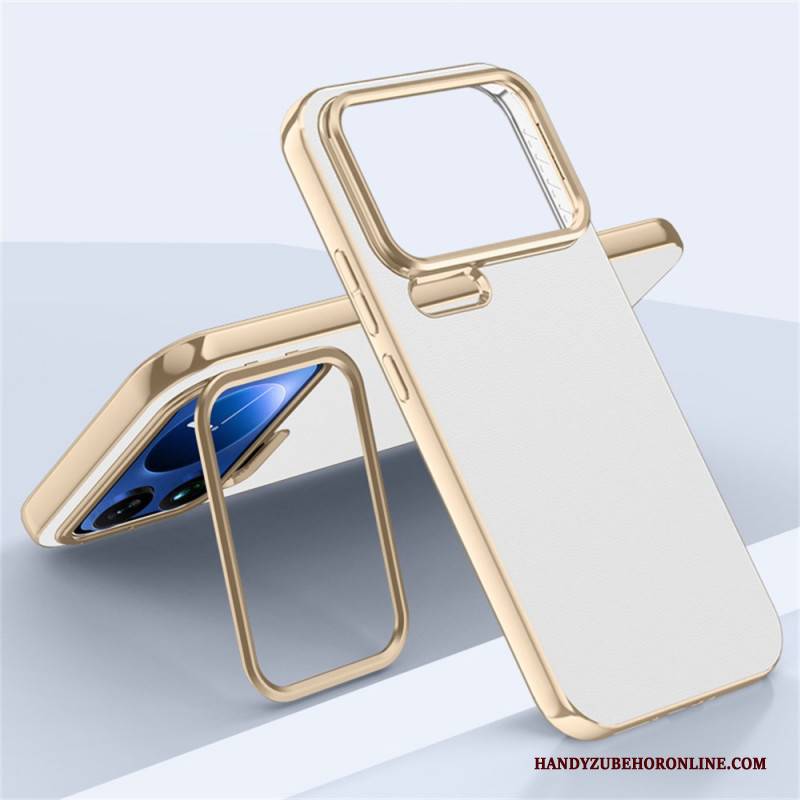 Hülle Für Xiaomi 17 Pro Integrierter Ständer Und Metallrahmen