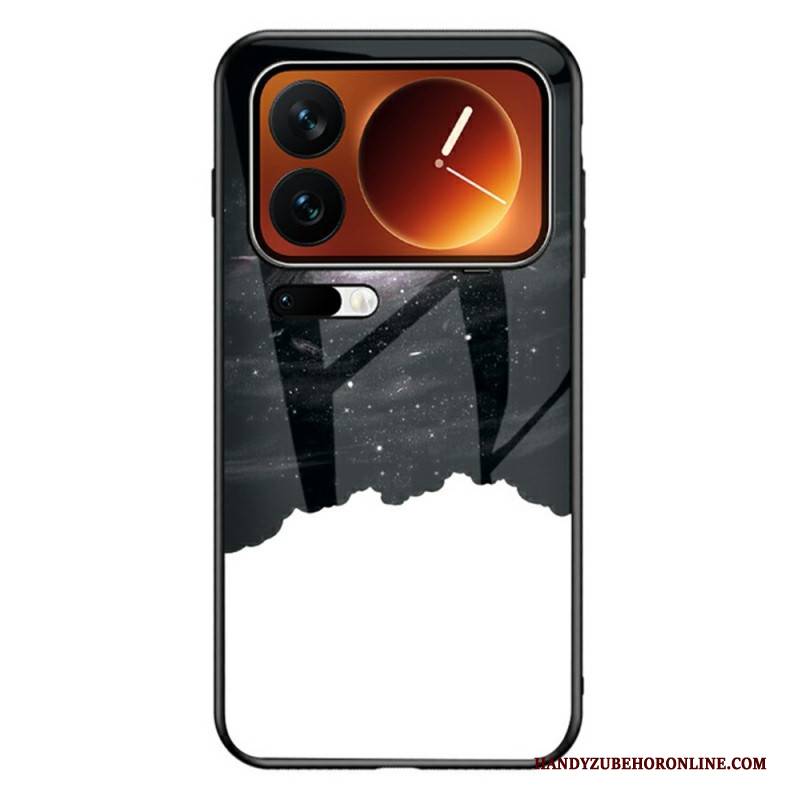 Hülle Für Xiaomi 17 Pro Max Gehärtetes Glas In Himmelblau