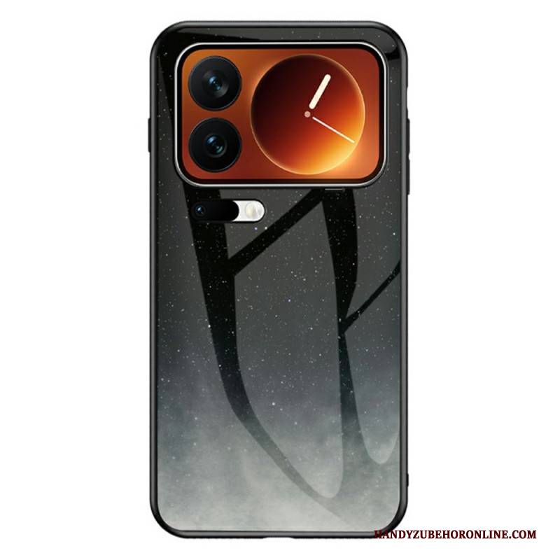 Hülle Für Xiaomi 17 Pro Max Gehärtetes Glas In Himmelblau