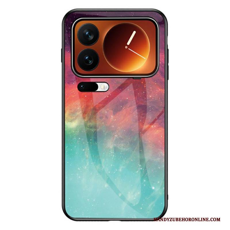 Hülle Für Xiaomi 17 Pro Max Gehärtetes Glas In Himmelblau