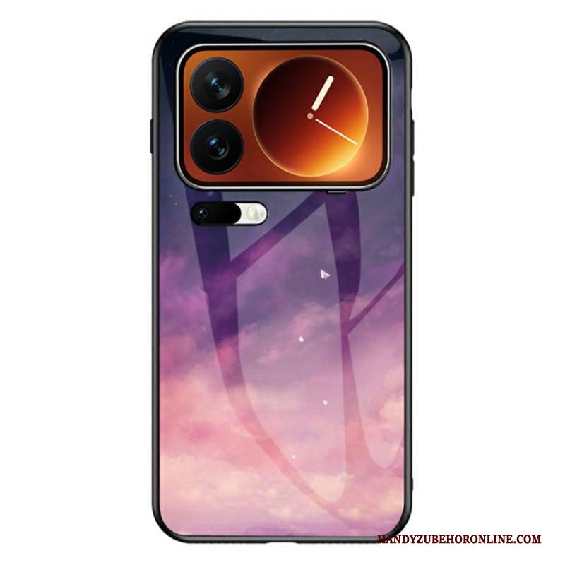 Hülle Für Xiaomi 17 Pro Max Gehärtetes Glas In Himmelblau